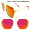 3 Pcs (Rs.70/ Per Pcs) Different Color+ GST Charges Extra EAGLE 3026 (Aviator Sunglasses)