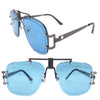 2 Pcs (Rs.174 / Per Pcs) Different Color+ GST Charges Extra TIGER AA473 (Trend Sunglasses)
