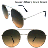3 Pcs (Rs.68 / Per Pcs) Different Color+ GST Charges Extra EAGLE 3030 (Aviator Sunglasses)