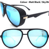4 PC (Rs 63 Per Pc) Different Color+ GST Charges Extra (Trendy Avaitor Sunglasses) Eagle AA471