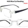 4 Pc (Rs.31/ Per Pcs) + GST Charges Extra ( Blue Cut Reading Frames) H2O Blue Cut Reading +2.00