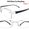 4 Pc (Rs.31 / Per Pcs) + GST Charges Extra ( Blue Cut Reading Frames) H2O Blue Cut Reading +2.50